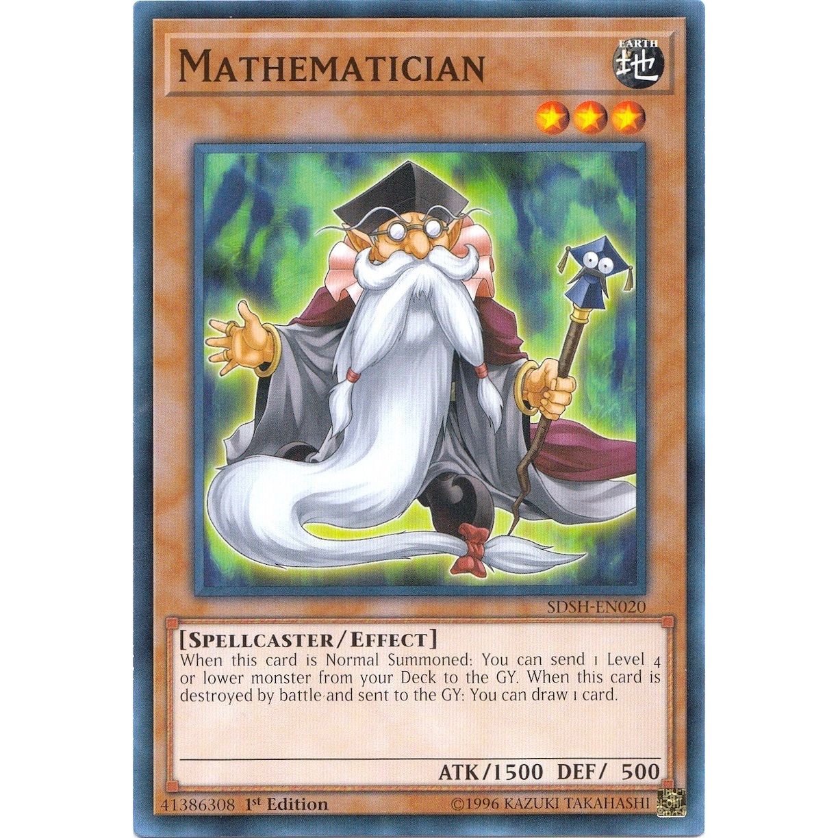 Image for Mathematician (SDSH-EN020) (SDSH) - YuGiOh