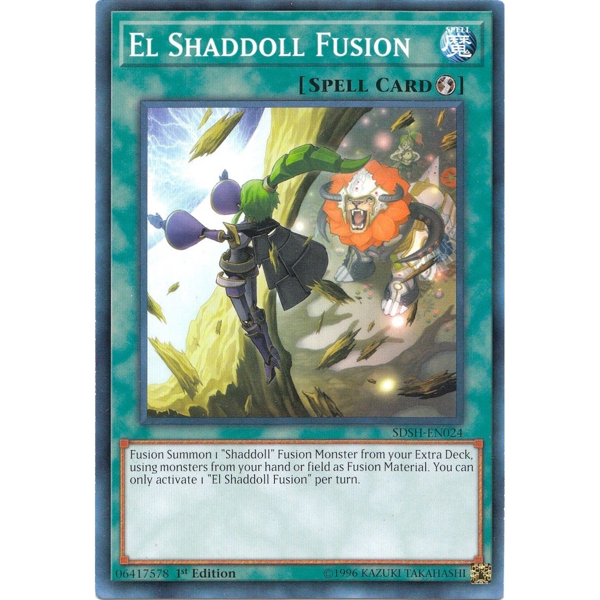 Image for El Shaddoll Fusion (SDSH-EN024) (SDSH) - YuGiOh