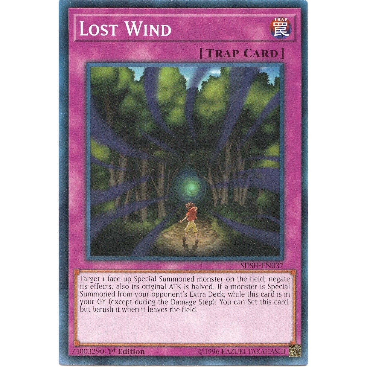 Image for Lost Wind (SDSH-EN037) (SDSH) - YuGiOh