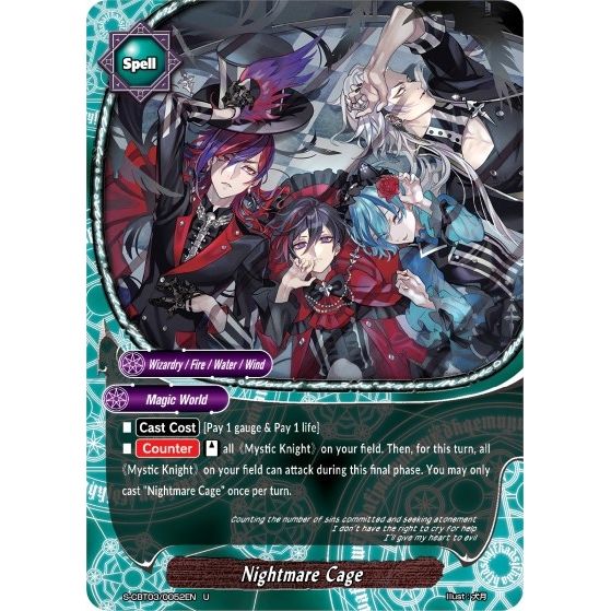Image for Nightmare Cage (S-CBT03/0052EN) (S-CBT03) - Future Card BuddyFight
