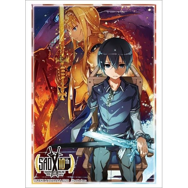 Image for Bushiroad Sleeve Collection HG Vol.2340: Sword Art Online 10th Anniversary - Alice & Kirito (60-Pack) - Card Sleeves