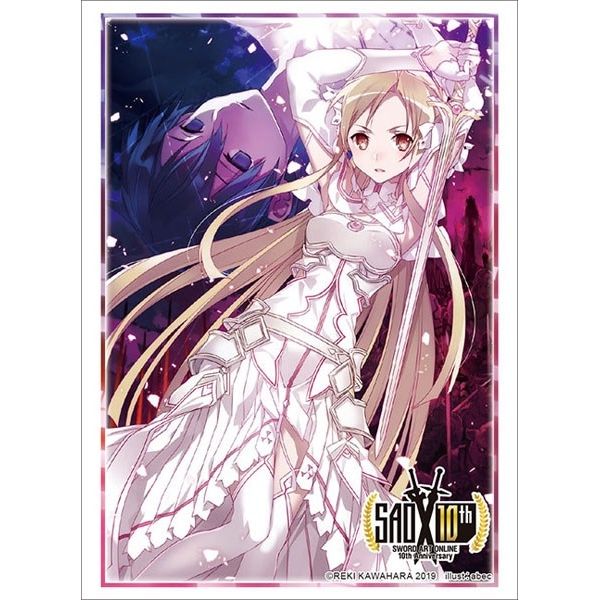 Image for Bushiroad Sleeve Collection HG Vol.2341: Sword Art Online 10th Anniversary - Asuna & Kirito (60-Pack) - Card Sleeves