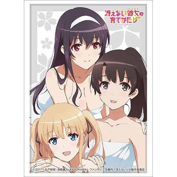 Image for Bushiroad Sleeve Collection HG Vol.2347: Saekano: How to Raise a Boring Girlfriend Flat - Megumi, Eriri & Utaha (60-Pack) - Card Sleeves