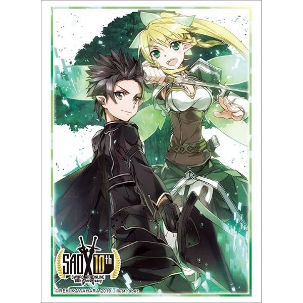 Image for Bushiroad Sleeve Collection HG Vol.2315: Sword Art Online 10th Anniversary Fairy Dance - Kirito & Leafa (60-Pack) - Card Sleeves