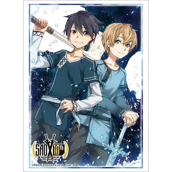 Image for Bushiroad Sleeve Collection HG Vol.2321: Sword Art Online 10th Anniversary Alicization Beginning - Kirito & Eugeo (60-Pack) - Card Sleeves