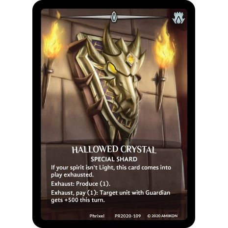 Image for Hallowed Crystal (Full Art) (PR2020-109) (PR) - Argent Saga TCG