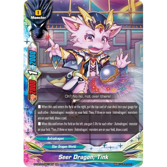 Image for Seer Dragon, Tink (S-CBT03/0019EN) (S-CBT03) - Future Card BuddyFight