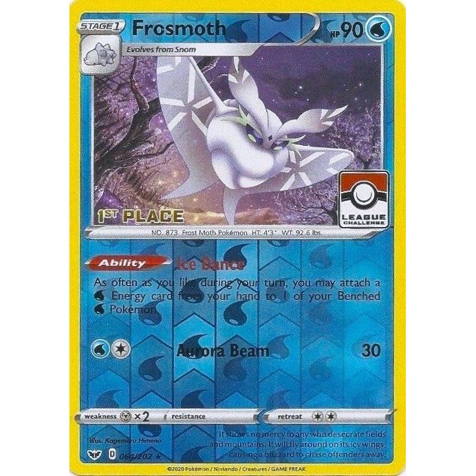 Image for Frosmoth - 064/202 (League Challenge) [1st Place] (064/202) (PR) - Pokemon