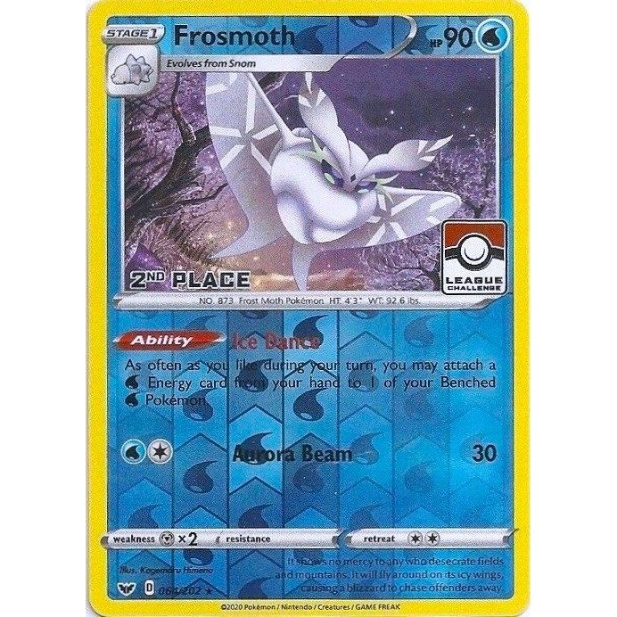 Image for Frosmoth - 064/202 (League Challenge) [2nd Place] (064/202) (PR) - Pokemon