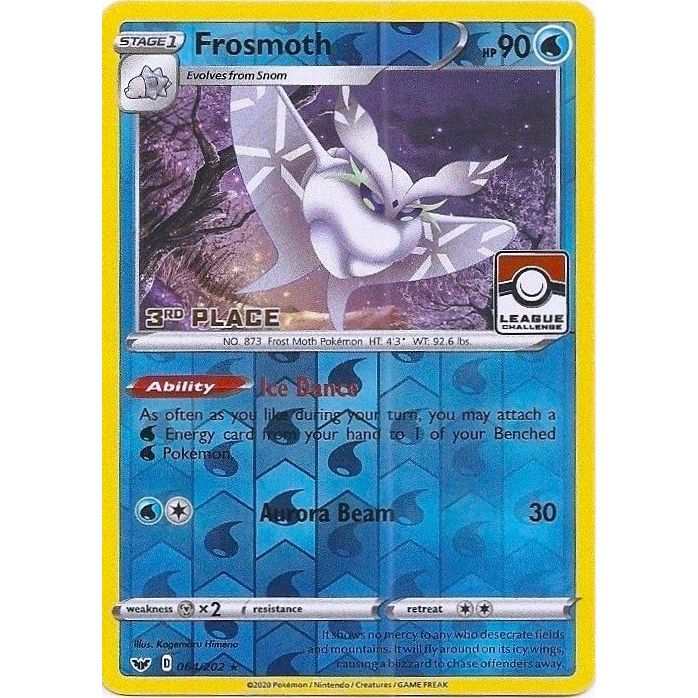 Image for Frosmoth - 064/202 (League Challenge) [3rd Place] (064/202) (PR) - Pokemon