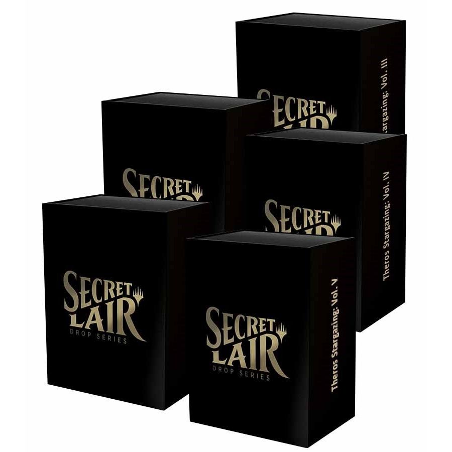 Image for Secret Lair Drop: Theros Stargazing Bundle: Vol. I-V - Traditional Foil Edition - Magic: The Gathering