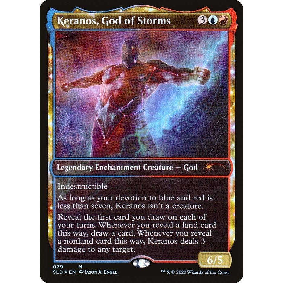 Image for Keranos, God of Storms (79) (SLD) - Magic: The Gathering