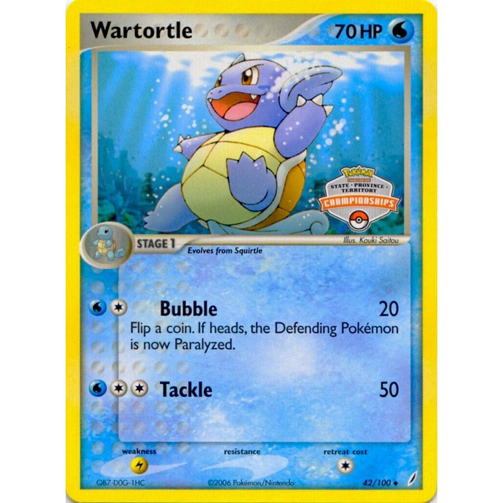 Image for Wartortle - 42/100 (State Championships) (042/100) (PR) - Pokemon