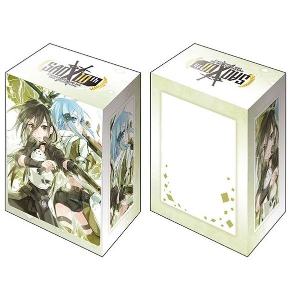Image for Bushiroad Deck Holder Collection V2 Vol.956: Sword Art Online 10th Anniversary Phantom Bullet - Kirito & Sinon - Deck Boxes