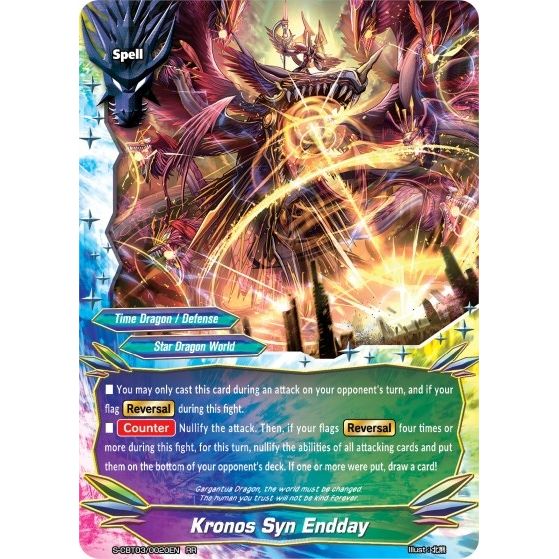 Image for Kronos Syn Endday (S-CBT03/0020EN) (S-CBT03) - Future Card BuddyFight
