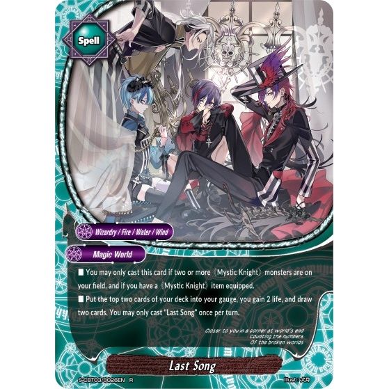 Image for Last Song (S-CBT03/0026EN) (S-CBT03) - Future Card BuddyFight