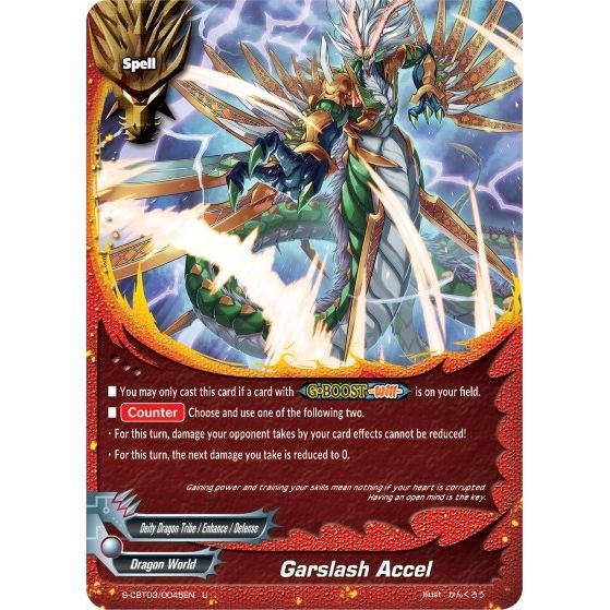 Image for Garslash Accel (S-CBT03/0045EN) (S-CBT03) - Future Card BuddyFight