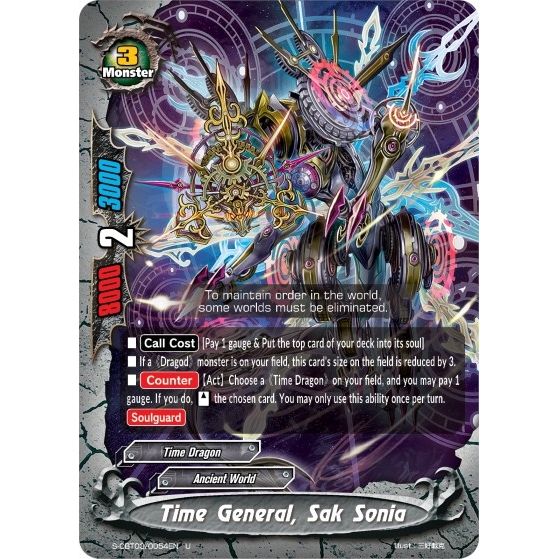 Image for Time General, Sak Sonia (S-CBT03/0054EN) (S-CBT03) - Future Card BuddyFight