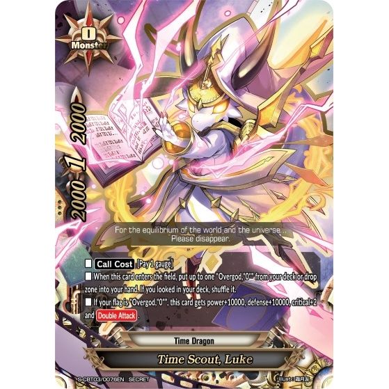 Image for Time Scout, Luke (S-CBT03/0076EN) (S-CBT03) - Future Card BuddyFight