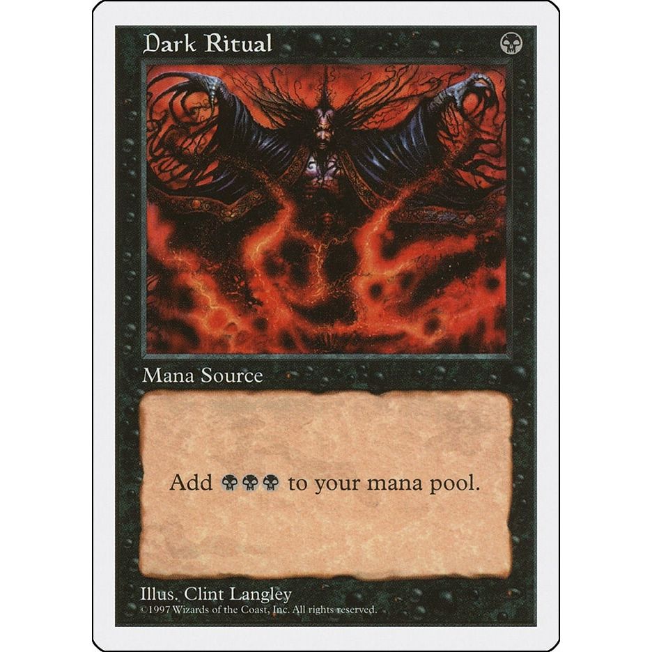 Image for Dark Ritual (5ED) - Magic: The Gathering