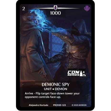 Image for Demonic Spy (Argent Saga Con Series) (PR2020-121) (PR) - Argent Saga TCG