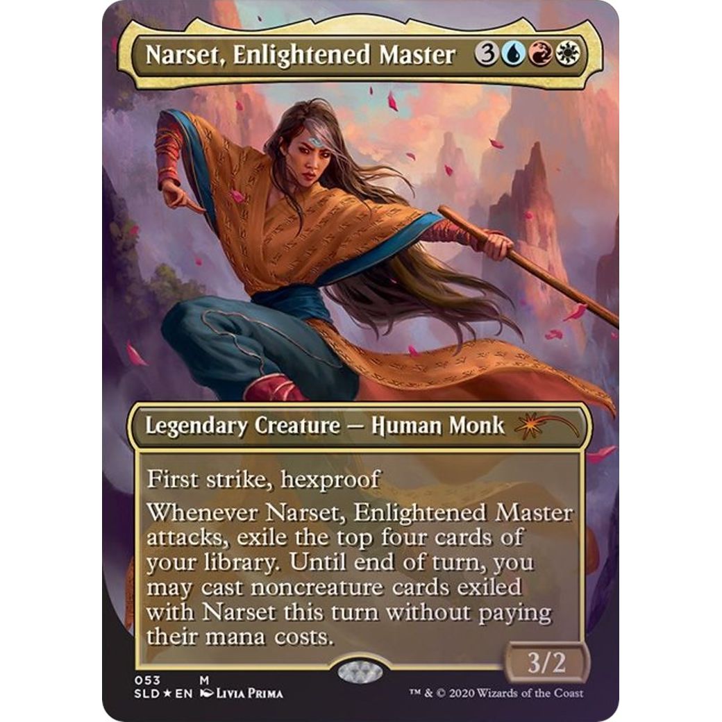 Image for Narset, Enlightened Master (53) (SLD) - Magic: The Gathering
