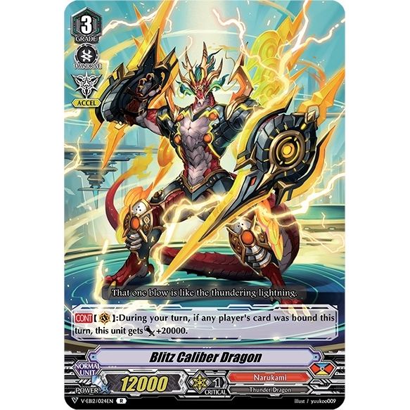 Image for Blitz Caliber Dragon (V-EB12/024EN) (V-EB12) - Cardfight Vanguard