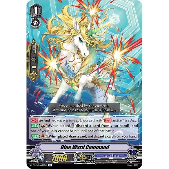 Image for Blue Ward Command (V-EB12/032EN) (V-EB12) - Cardfight Vanguard