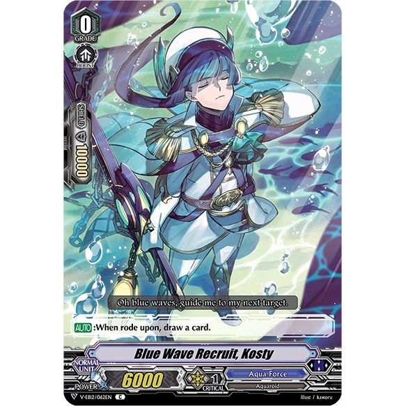 Image for Blue Wave Recruit, Kosty (V-EB12/062EN) (V-EB12) - Cardfight Vanguard