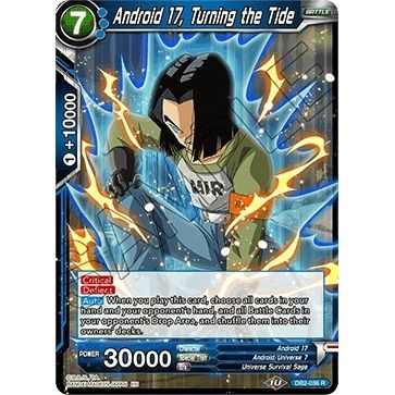 Image for Android 17, Turning the Tide (DB2-036) (DB2) - Dragon Ball Super: Masters