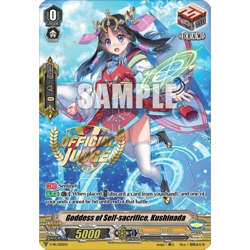 Image for Goddess of Self-sacrifice, Kushinada (V-PR/0135EN) (VPR) - Cardfight Vanguard