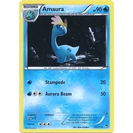 Image for Amaura - 25/111 (Cosmos Holo) (025/111) (MCAP) - Pokemon