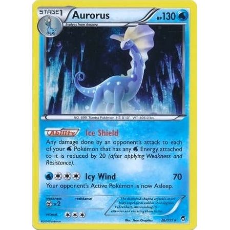 Image for Aurorus - 26/111 (Cosmos Holo) (026/111) (MCAP) - Pokemon