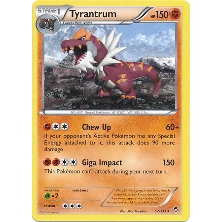 Image for Tyrantrum - 62/111 (Cosmos Holo) (062/111) (MCAP) - Pokemon