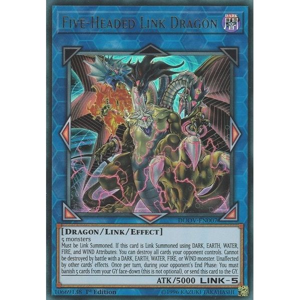 Image for Five-Headed Link Dragon (DUOV-EN007) (DUOV) - YuGiOh