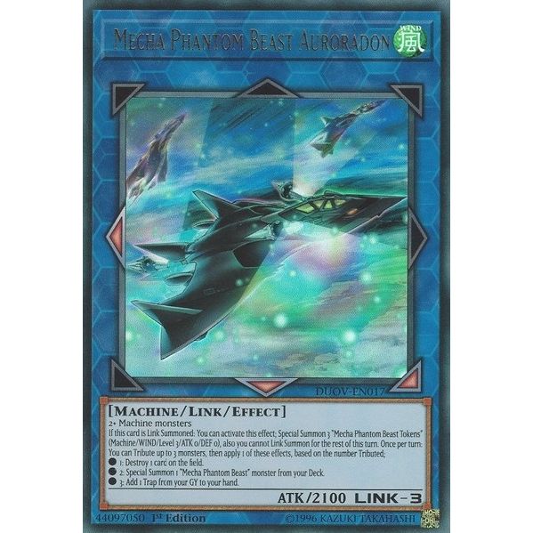 Image for Mecha Phantom Beast Auroradon (DUOV-EN017) (DUOV) - YuGiOh