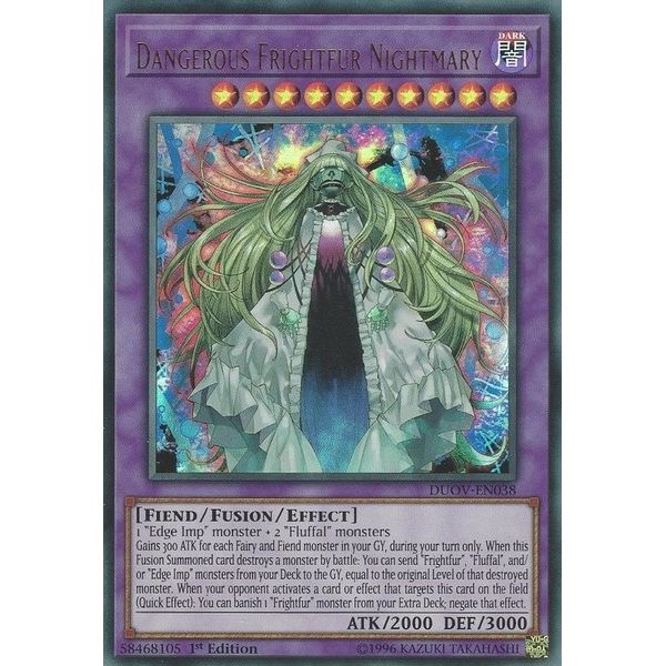 Image for Dangerous Frightfur Nightmary (DUOV-EN038) (DUOV) - YuGiOh