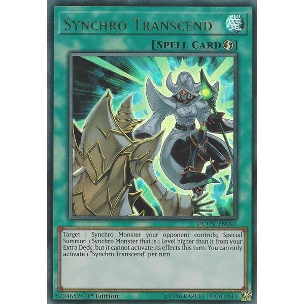 Image for Synchro Transcend (DUOV-EN041) (DUOV) - YuGiOh