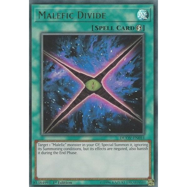 Image for Malefic Divide (DUOV-EN044) (DUOV) - YuGiOh