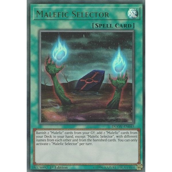 Image for Malefic Selector (DUOV-EN045) (DUOV) - YuGiOh