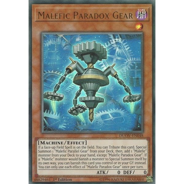 Image for Malefic Paradox Gear (DUOV-EN048) (DUOV) - YuGiOh