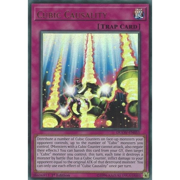 Image for Cubic Causality (DUOV-EN051) (DUOV) - YuGiOh