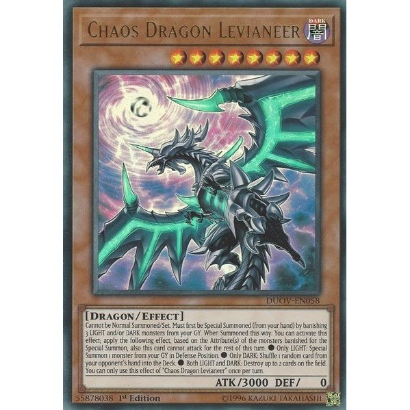 Image for Chaos Dragon Levianeer (DUOV-EN058) (DUOV) - YuGiOh