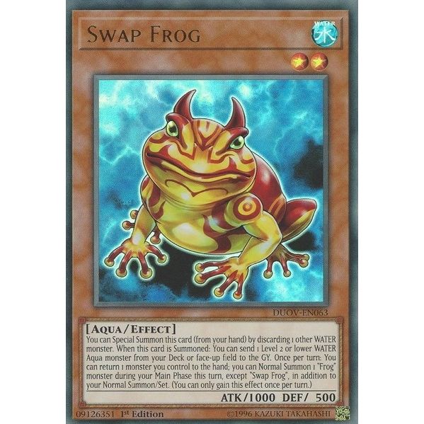 Image for Swap Frog (DUOV-EN063) (DUOV) - YuGiOh