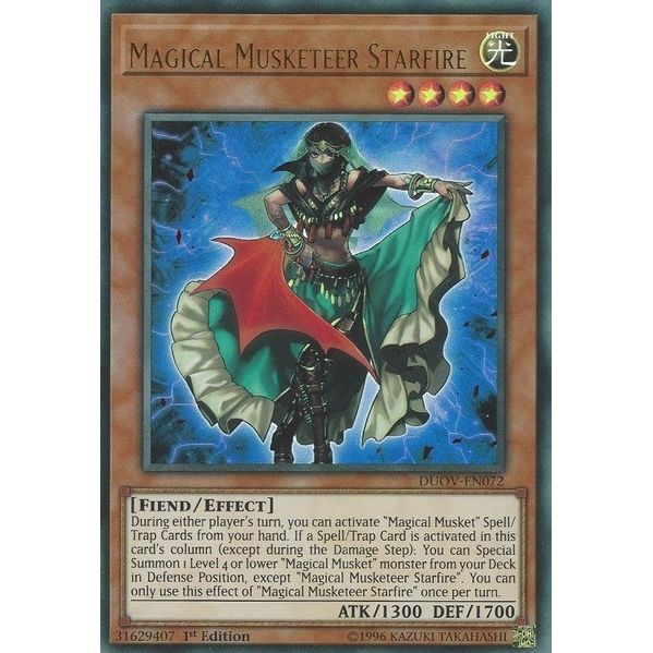 Image for Magical Musketeer Starfire (DUOV-EN072) (DUOV) - YuGiOh