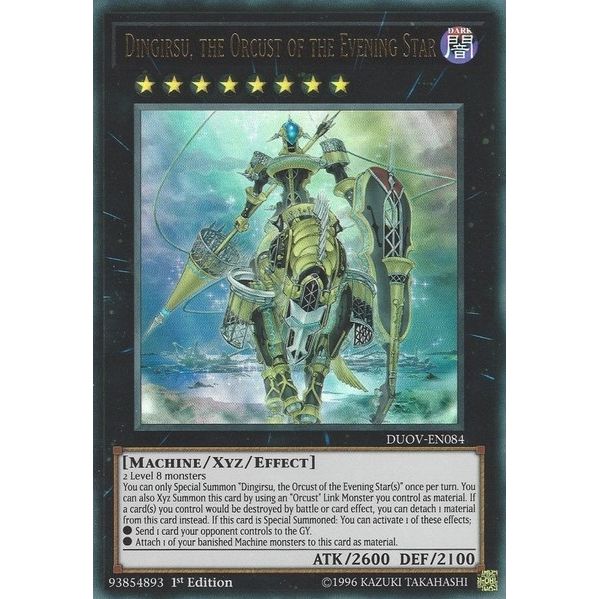 Image for Dingirsu, the Orcust of the Evening Star (DUOV-EN084) (DUOV) - YuGiOh
