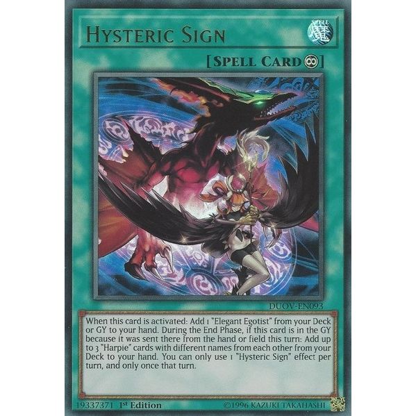 Image for Hysteric Sign (DUOV-EN093) (DUOV) - YuGiOh