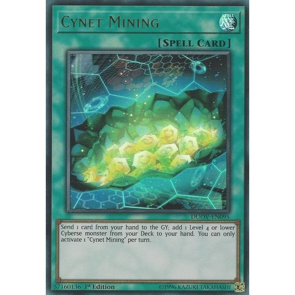 Image for Cynet Mining (DUOV-EN095) (DUOV) - YuGiOh