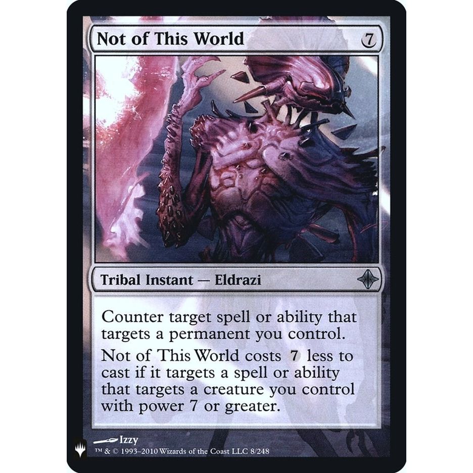 Image for Not of This World (8) (LIST) - Magic: The Gathering