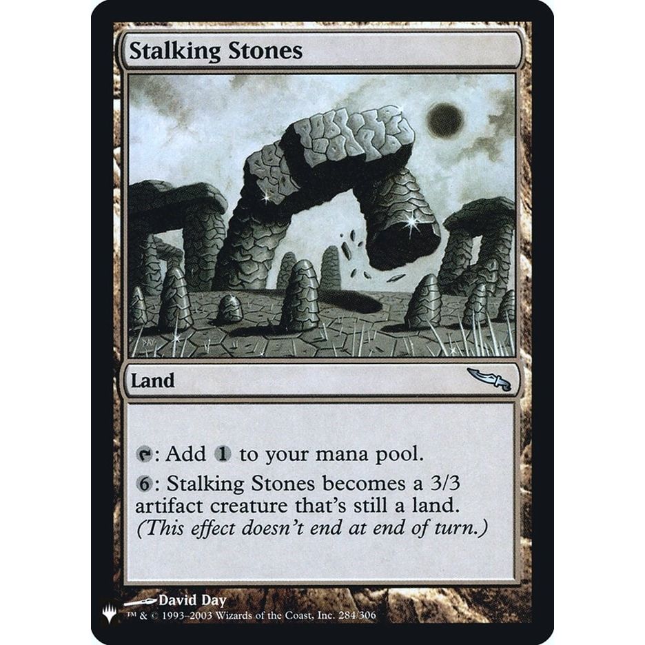 Image for Stalking Stones (284) (LIST) - Magic: The Gathering